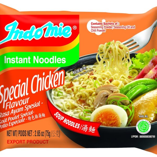 indomie noodles special chicken flavor 68g
