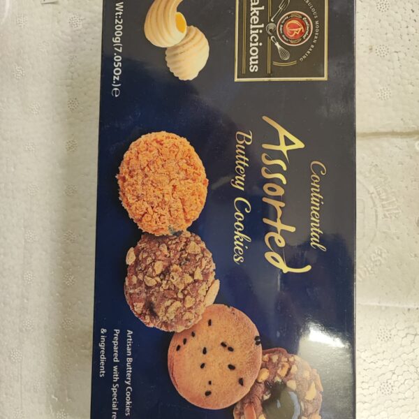 Bakelicious Assorted Buttery Cookies 200g