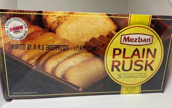 Mezban Plain Rusk 350g