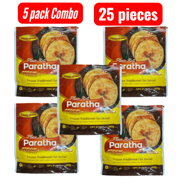 Paratha 5pack(25Pecs) Combo