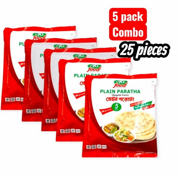 Paratha 5pack(25Pecs) Combo