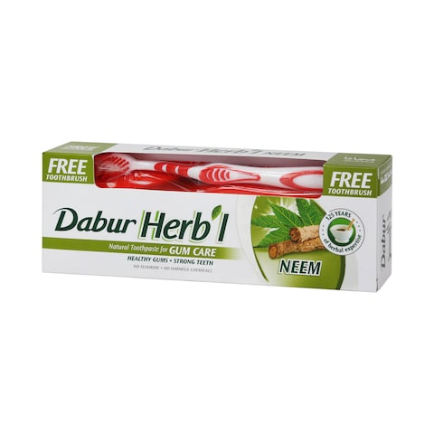 451810_main Tooth Paste with Brush(Dabur Herbal Neem 150g) - Image 1