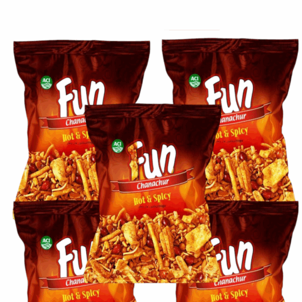 ACI HOT  5 pack Chanachur Combo (140g×5)