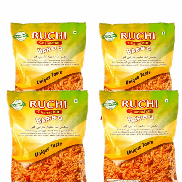 4 pack Chanachur Combo 140g( Ruchi BBQ)