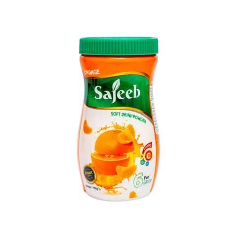 67c80b65209fcabcc9be1761 Sajeeb Orange Drink 500G powder - Image 1
