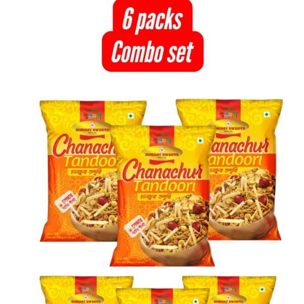 Tandori Chanachur 6 pack combo set(150g×6) Bombay sweets